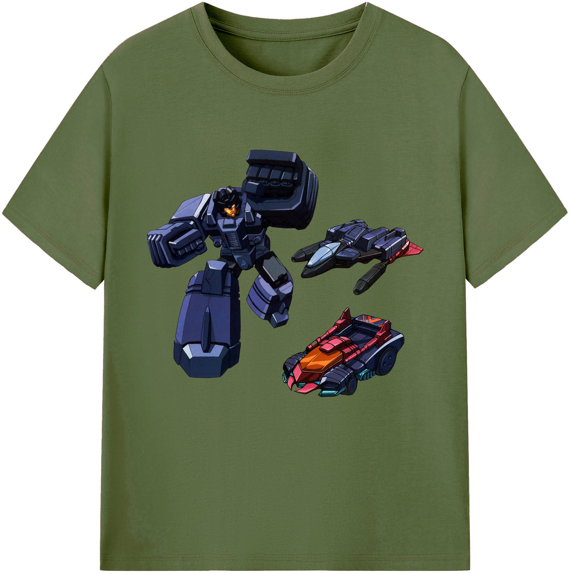 （画像用）  綿100％半袖Tシャツ（フロントプリント）